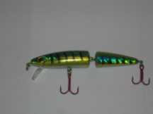 Depth Charge Wild Wiggler Jointed Crank Bait Walleye