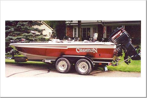 Champion boat for sale