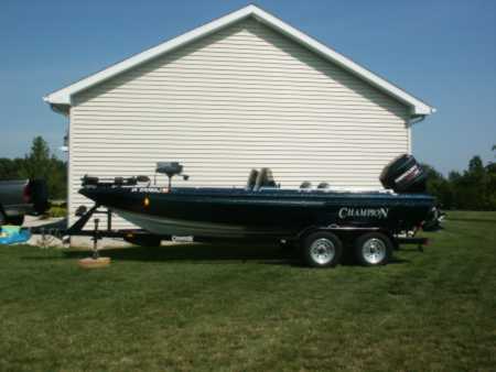 Bo Russell S Champion Boat For Sale On Walleyes Inc
