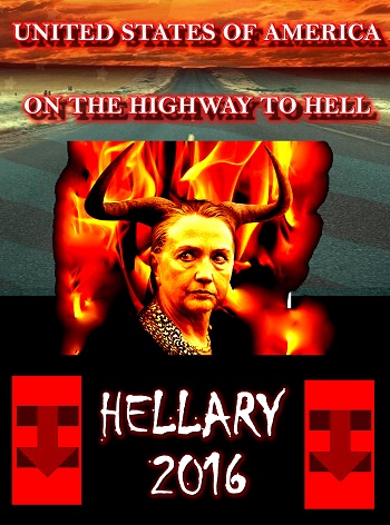 Hillary Clinton highway to hell 