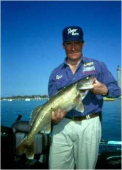 John Cambell with a nice lake Erie walleye