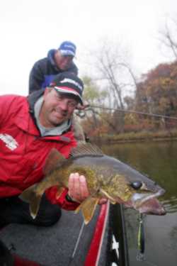 John Kolinski with a nice walleye