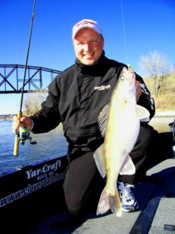 Sheldon with a huge walleye