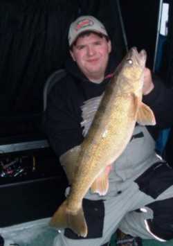 Jason Mitchell with nice walleye