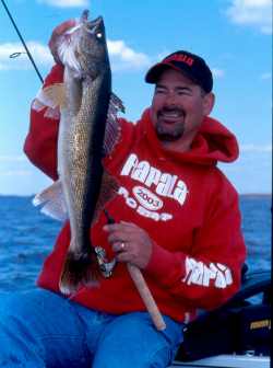 Rick Olson With a nice reservoir walleye