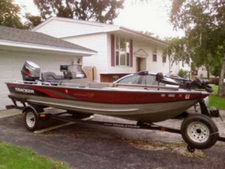 Used Tracker boat for sale