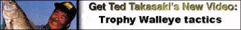 Ted Takasaki Trophy Walleye Tactics